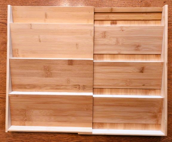 expandable spice drawer tray organizer