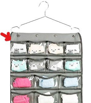 hanging organizer for accessories example