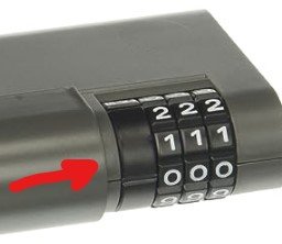 magnetic hide-a-key with combination lock