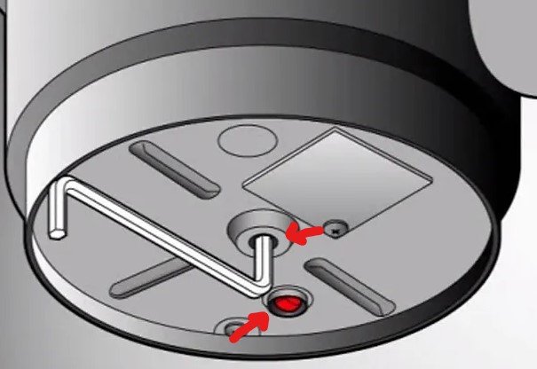 reset garbage disposal reference picture