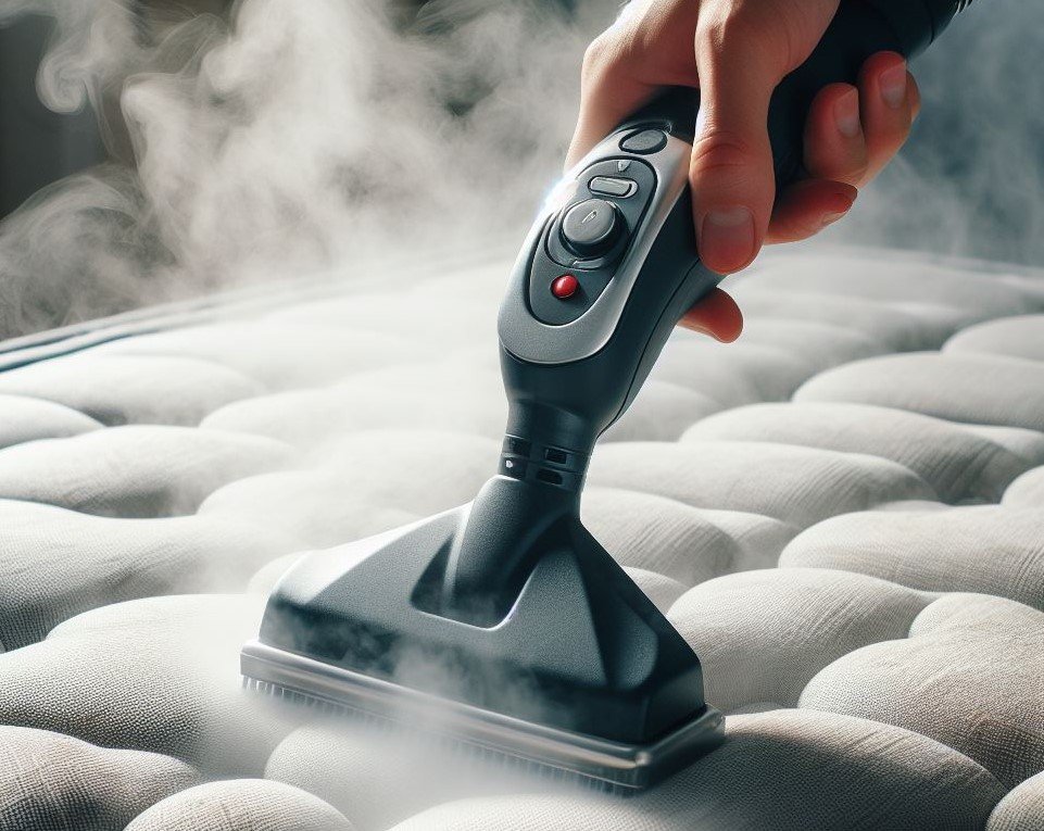 steam cleaner to clean a mattress